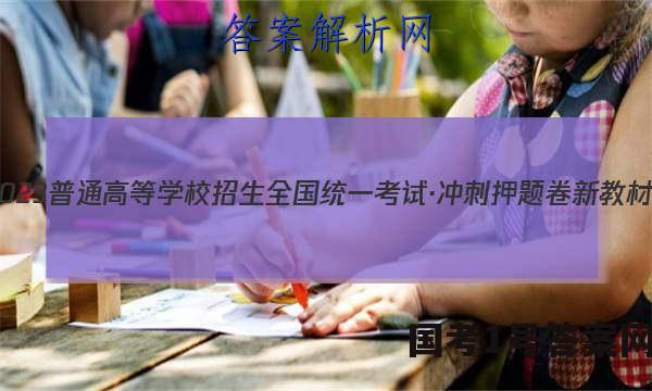 2023普通高等学校招生全国统一考试·冲刺押题卷 新教材(六)6英语试卷 答案(更新中)